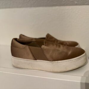 Vince Warren Satin Platform Sneaker | 8